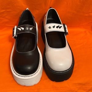 Current Hood Mismatched Mary Janes